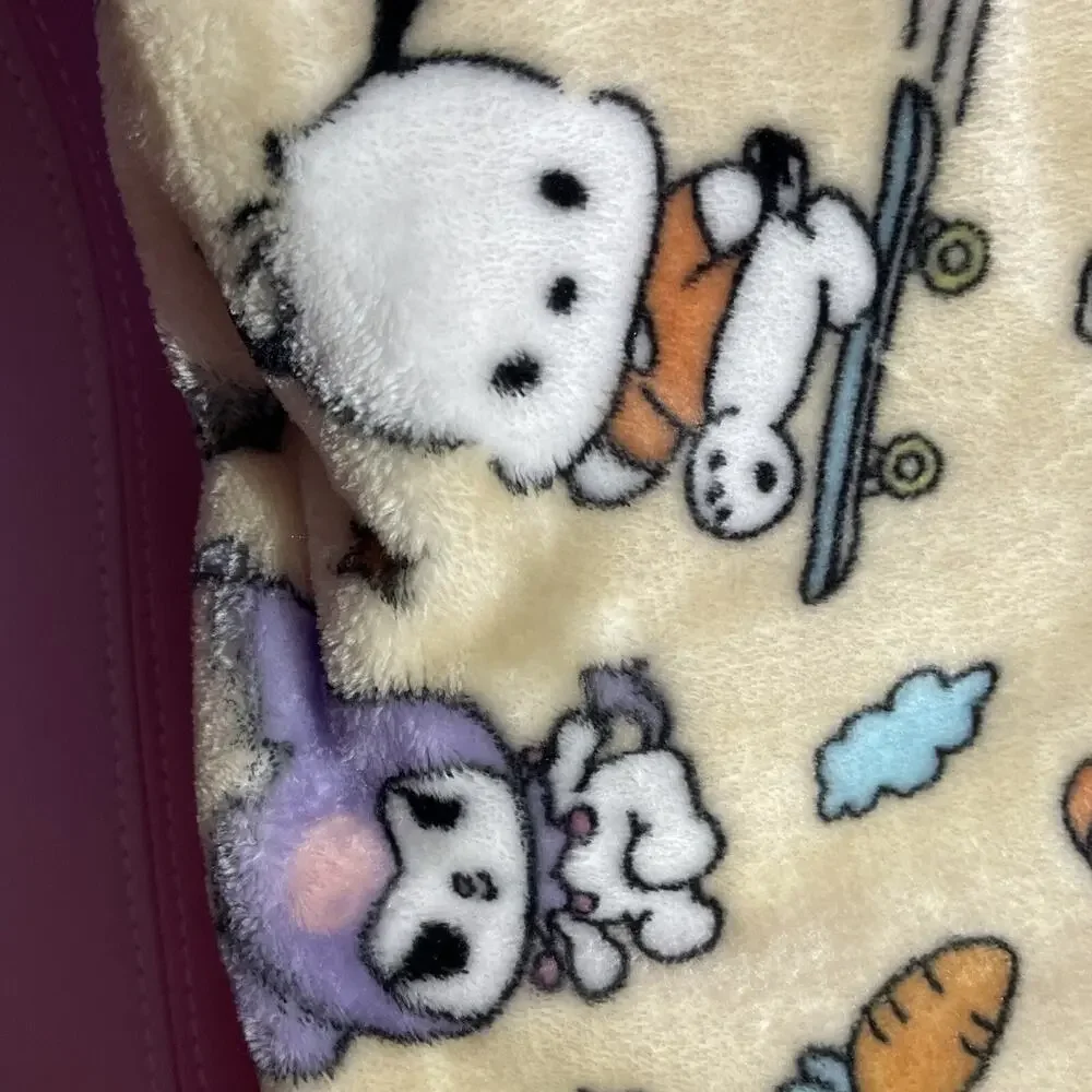 Hello Kitty & Friends Throw Blanket 60”x70” My Melody 2024 Sanrio Cloud Soft